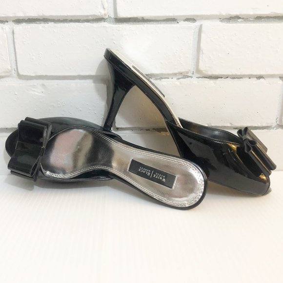 White House Black Market Bow Heels size 8 - Picture 4 of 8